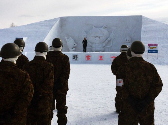 雪像引渡式